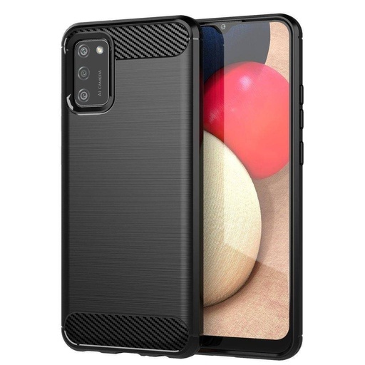 OPPO A16 / A16s forcell carbon husă spate, (Negru)