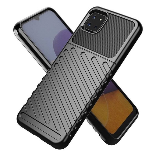 Samsung Galaxy A22 5G thunder husă spate, (Negru)
