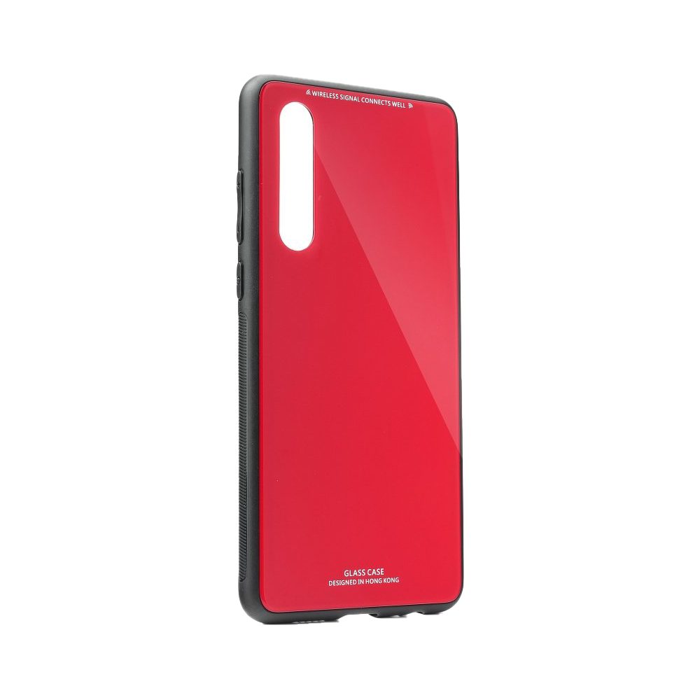[FP5901737945556] Huawei P30 glass back cover case (Red)