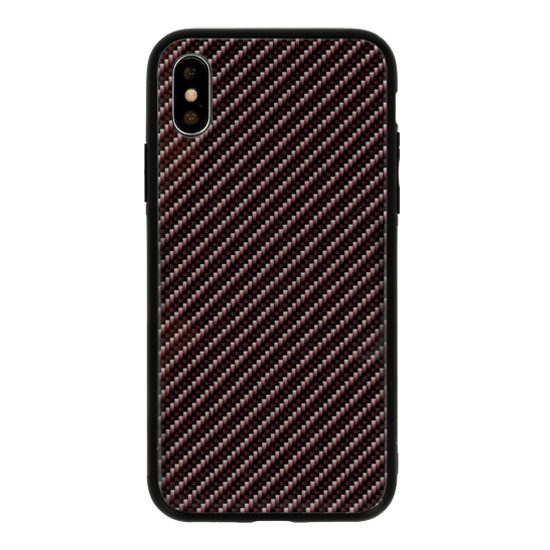 [KV-5900217286103] Huawei P30 Pro carbon glass back cover case (Dark grey)