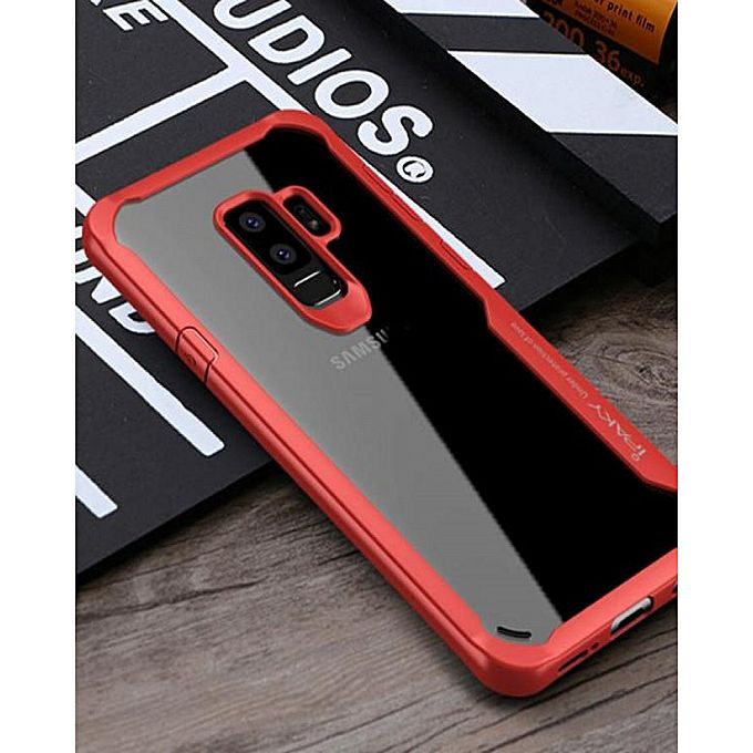 [KV-598121321] Huawei P20 Lite Ipaky acrylic premium back cover case (Red)