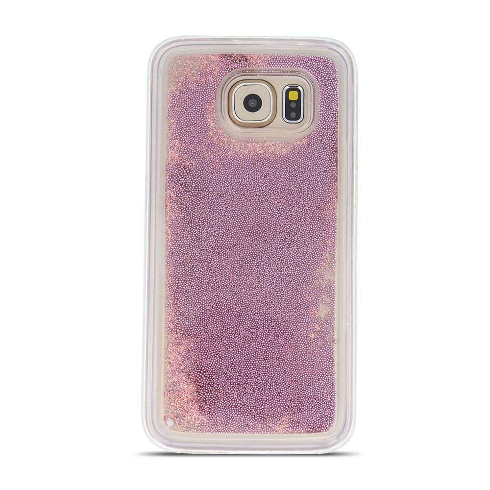 [FP032222] Huawei P10 Lite liquid pearl TPU back cover case, rose gold