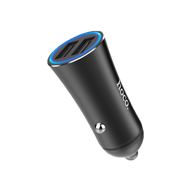 [6931474700056] Hoco Z30A car charger (2xUSB port), 5V 3,1A, black
