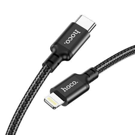 Hoco X14 lightning cablu (PD încărcător rapid), negru