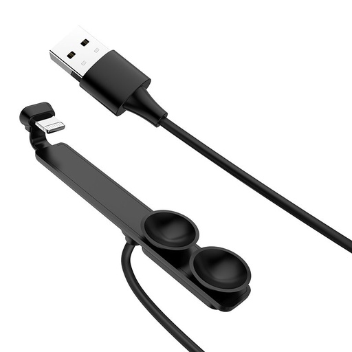 Hoco U51 lightning cablu (gaming), 1,2m, 2A, negru