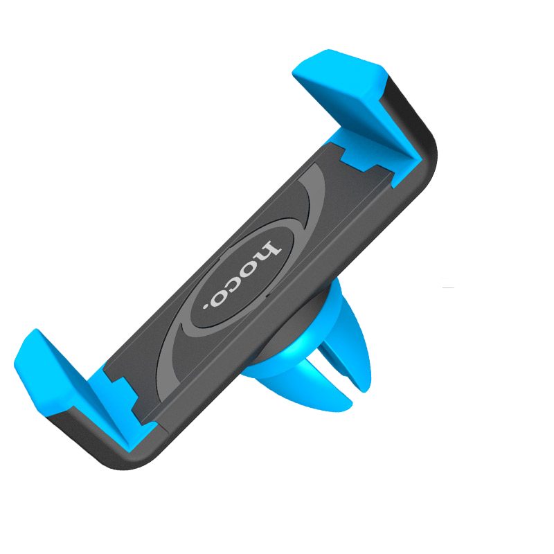 [6957531018247] Hoco CPH01 car holder (for air vent), 360 fokban rotatable, black/ blue