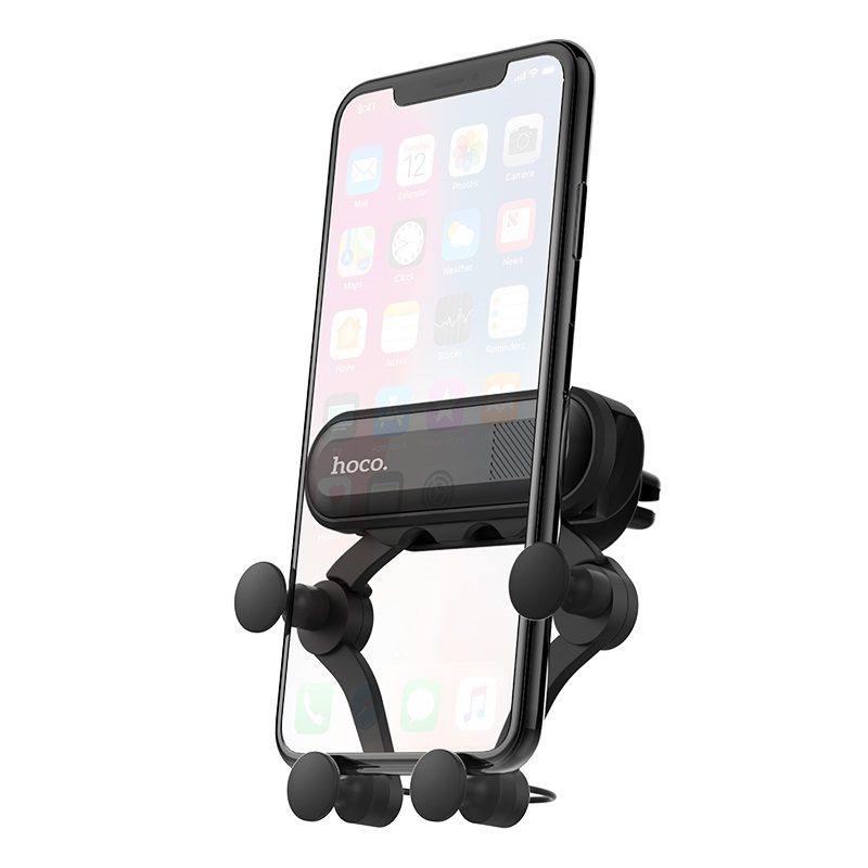 [6931474705587] Hoco CA51 car holder (for air vent), 4"-6,5", black