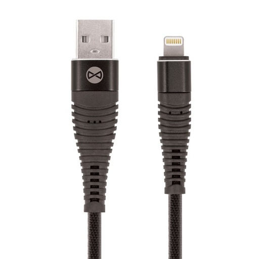 Forever Shark lightning cablu, negru