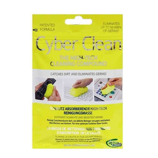 Cyber Clean 80g (cu fermoar zip în pungă) mașină & acasă antibacterian de curățare pastă, galben