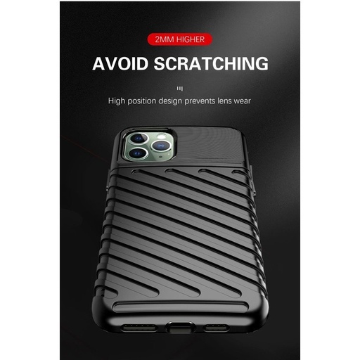 Apple iPhone 11 thunder husă spate (Negru)