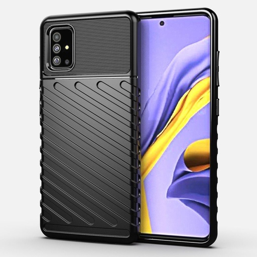 Samsung Galaxy A51 thunder husă spate, (Negru)
