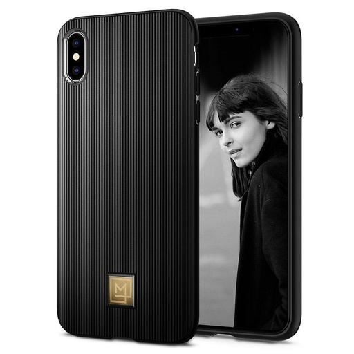 Apple iPhone X / iPhone XS Spigen La Manon premium husă spate (Negru)
