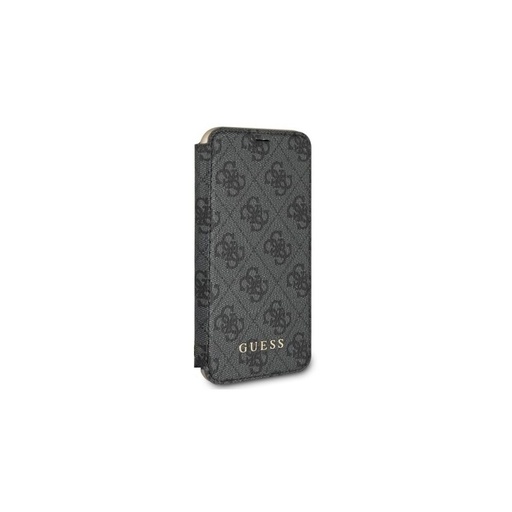 Apple iPhone X / iPhone XS GUESS Charms collection premium husă tip carte (Gri )