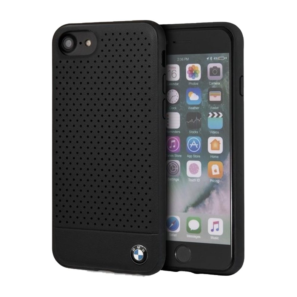 [BMHCI8PEBOBK] Apple iPhone 7/8/SE 2 BMW Signature Perforated case (Black) - BMHCI8PEBOBK