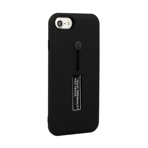 Apple iPhone 6/ 6S ring finger stand husă spate, (Negru)