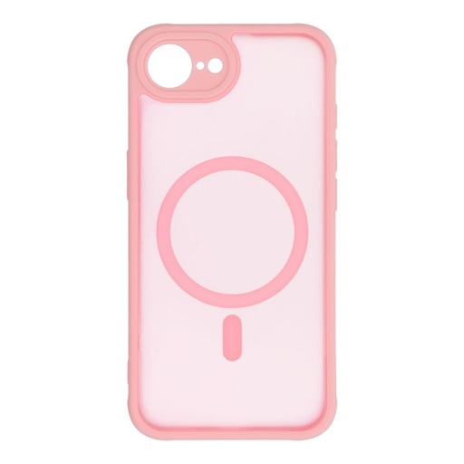 Apple iPhone 16e Full matte mag magsafe husă spate (Roz)
