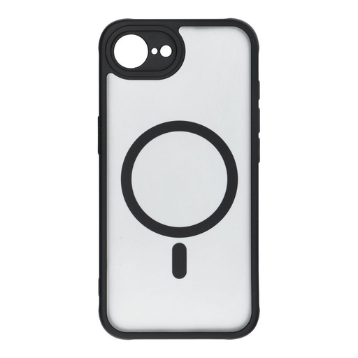 Apple iPhone 16e Full matte mag magsafe husă spate (Negru)