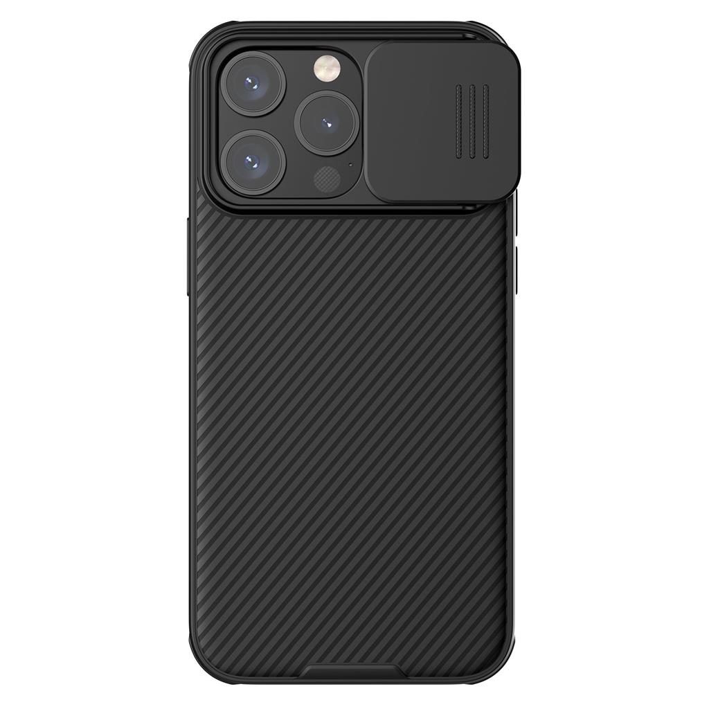 [6902048266131] Apple iPhone 15 Pro Max Nillkin Camshield Pro back cover case (Black)