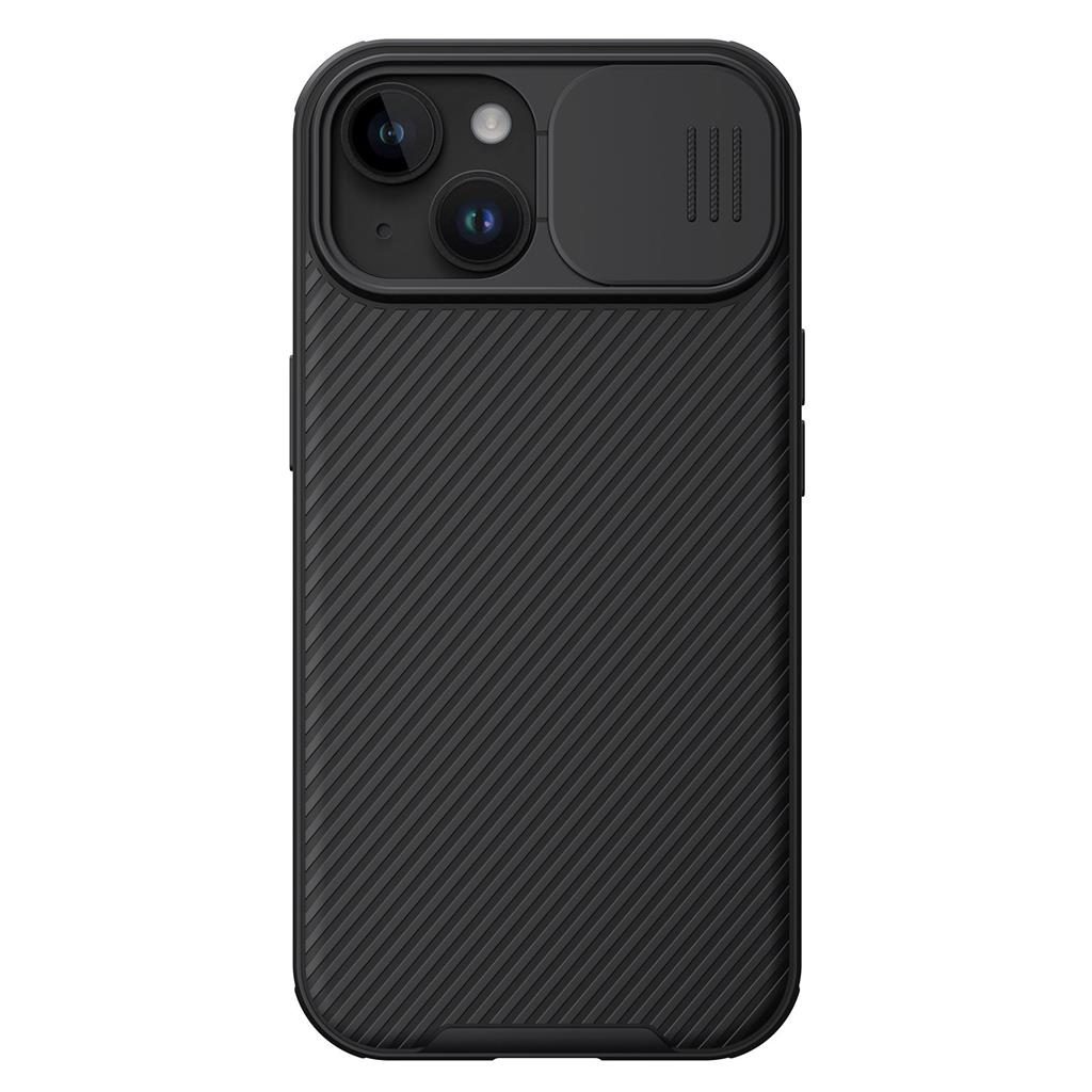 [6902048266100] Apple iPhone 15 Plus Nillkin Camshield Pro back cover case (Black)