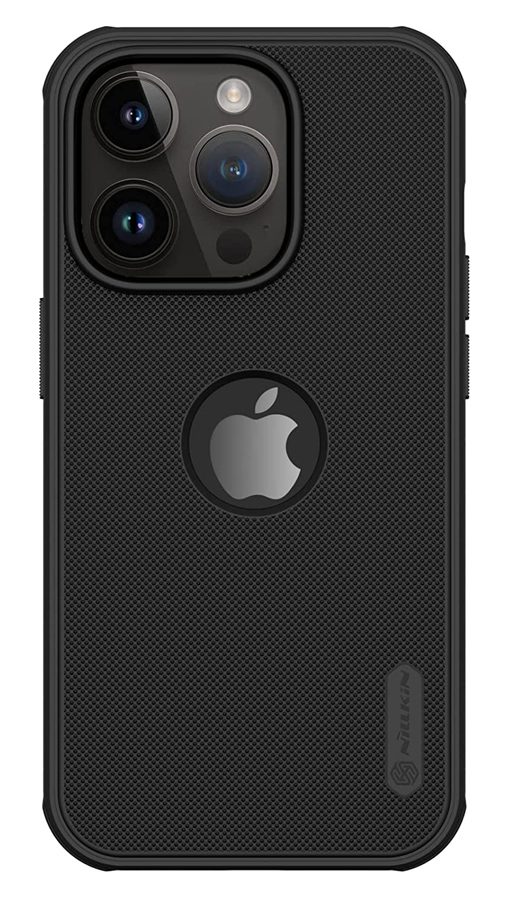 [6902048257030] Apple iPhone 14 Pro Nillkin Super Frosted Shield Pro back cover case (Black)