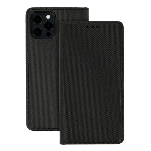 Apple iPhone 14 Pro Max smart book magnetic husă tip carte (Negru)