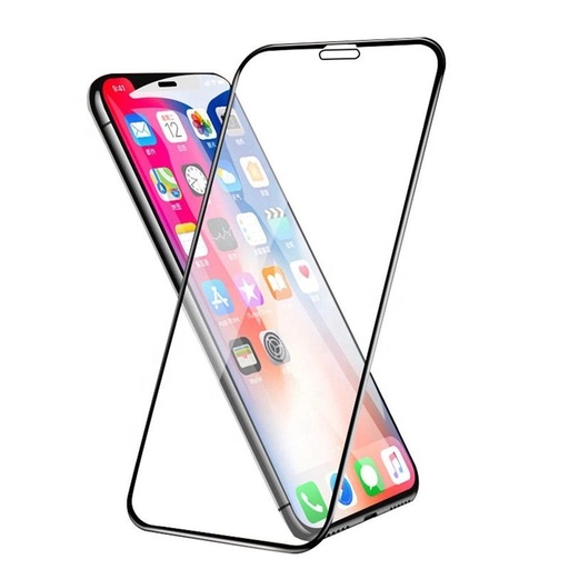 Apple iPhone 14 Pro (6,1) 5D sticlă securizată complet pentru ecran, transparent (negru cu ramă)