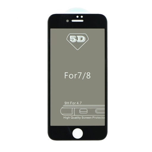 Apple iPhone 12/ 12 Pro privacy (vizibilitate unghi redus) sticlă securizată, transparent (negru ramă)