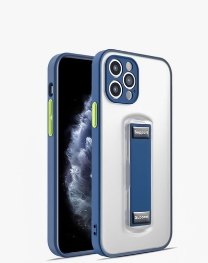 Apple iPhone 12 cu suport husă spate (Albastru)