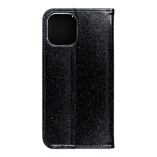 Apple iPhone 12 Pro Max Forcell Shining husă tip carte, (Negru)