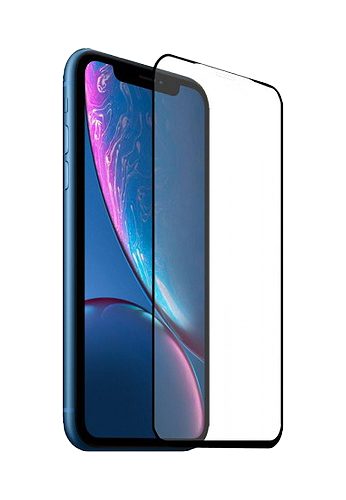 Apple iPhone 12 Mini 5D sticlă securizată complet pentru ecran, transparent (negru ramă)