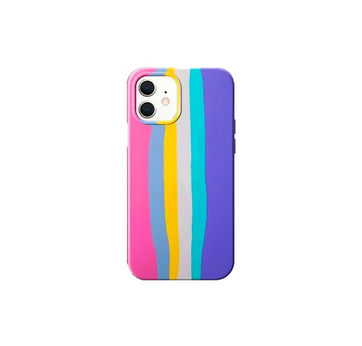 Apple iPhone 11 rainbow stripes husă spate (model 2)
