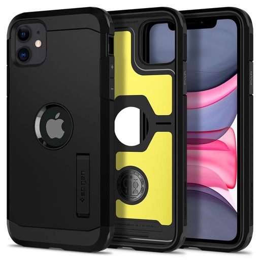 Apple iPhone 11 Spigen tough armor anti-șoc husă spate (Negru)