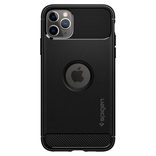 Apple iPhone 11 Pro Spigen Rugged armor anti-șoc husă (Negru)