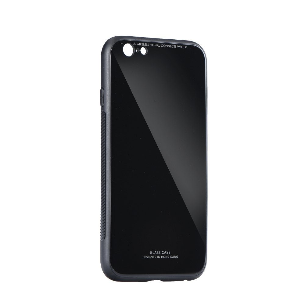 [5903396017087] Apple iPhone 11 Pro Max glass back cover case (Black)