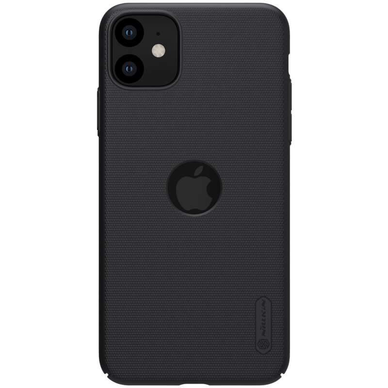[6902048186521] Apple iPhone 11 Nillkin Super Frosted shield back cover case (black)