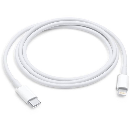 Apple cablu USB-C – Lightning 1 m (Alb)