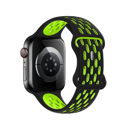 Apple Watch 42mm / Watch 44mm / Watch 45mm / Watch 49mm HOCO WA19 buckle raindrop curea negru