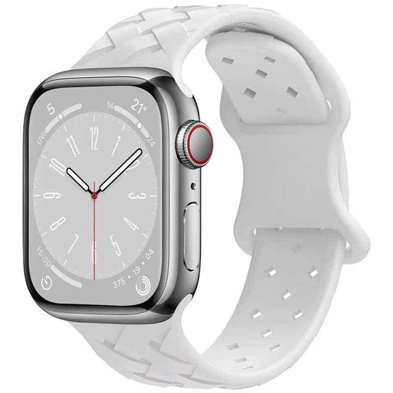[6931474792891] Apple Watch 42mm / Watch 44mm / Watch 45mm / Watch 49mm HOCO WA16 bamboo strap white