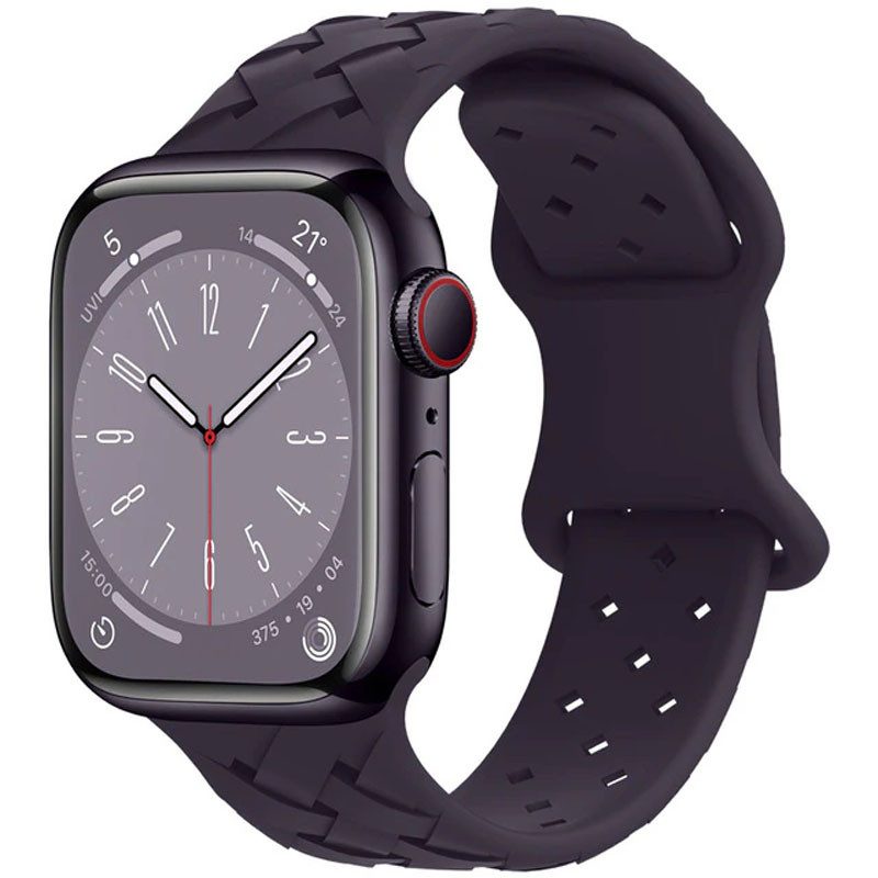[6931474793096] Apple Watch 42mm / Watch 44mm / Watch 45mm / Watch 49mm HOCO WA16 bamboo strap red