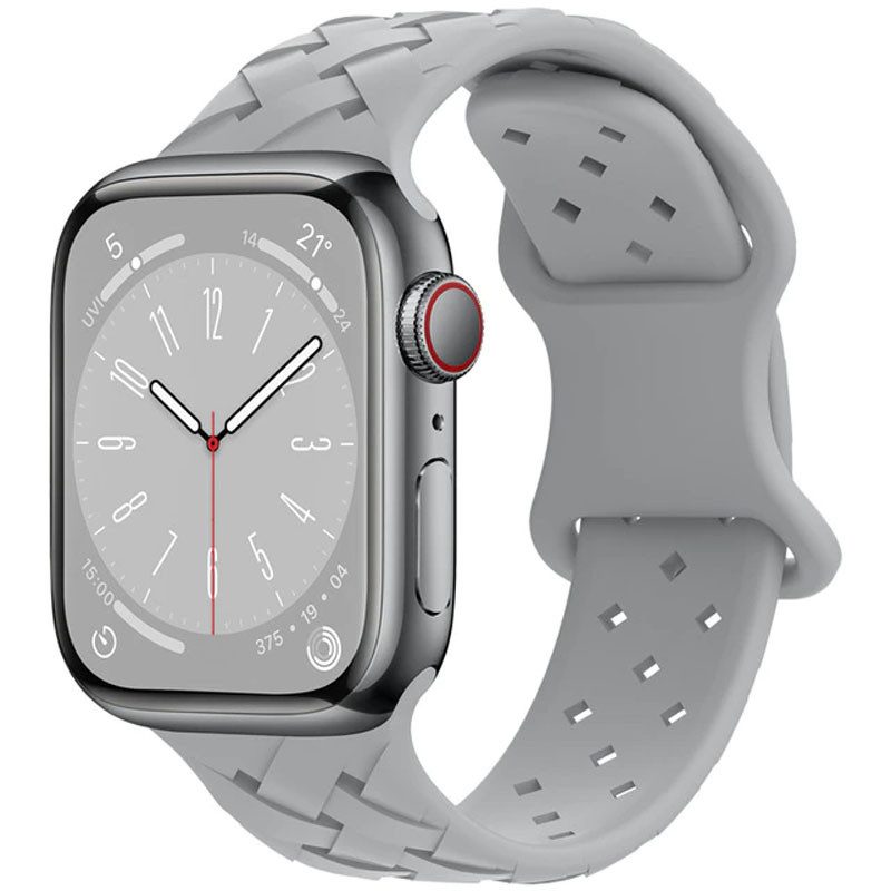 [6931474792914] Apple Watch 42mm / Watch 44mm / Watch 45mm / Watch 49mm HOCO WA16 bamboo strap grey