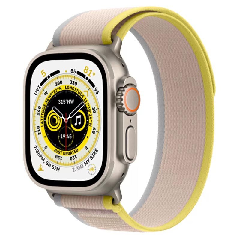 [6931474792617] Apple Watch 42mm / Watch 44mm / Watch 45mm / Watch 49mm HOCO WA14 strap white