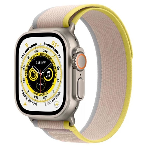 Apple Watch 42mm / Watch 44mm / Watch 45mm / Watch 49mm HOCO WA14 curea alb