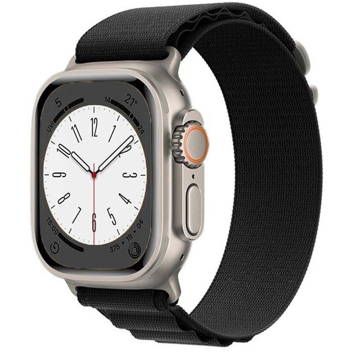 Apple Watch 42mm / Watch 44mm / Watch 45mm / Watch 49mm HOCO WA13 curea negru