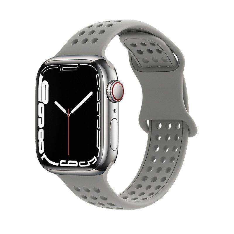 [6931474787491] Apple Watch 42mm / Watch 44mm / Watch 45mm / Watch 49mm HOCO WA08 smartwatch strap grey