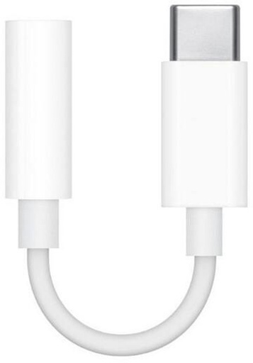Apple USB-C - 3,5 mm Jack adaptor (Alb)