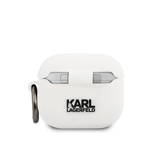 Apple AirPods 3 Karl Lagerfeld Rue St Guillaume husă (Alb) – KLACA3SILRSGWH