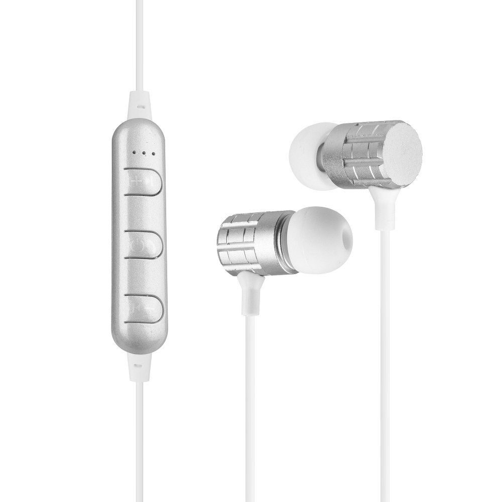 [KV-5901737921918] AWEI F1 bluetooth headset, silver