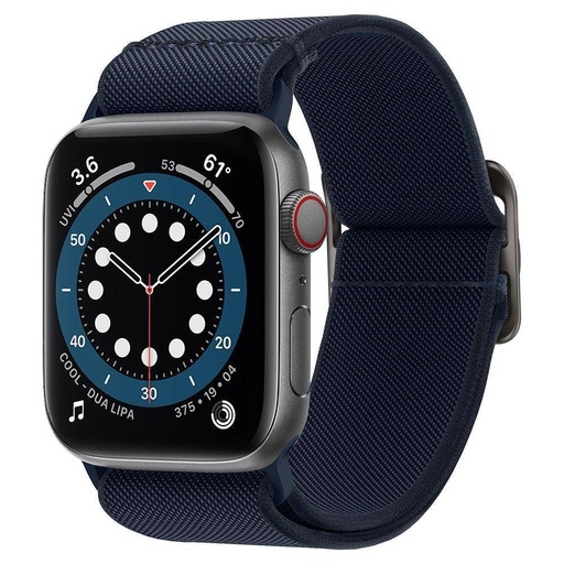 Apple Watch Series 1/2/3/4/5/6(42/44mm) Spigen fit lite curea, albastru marin