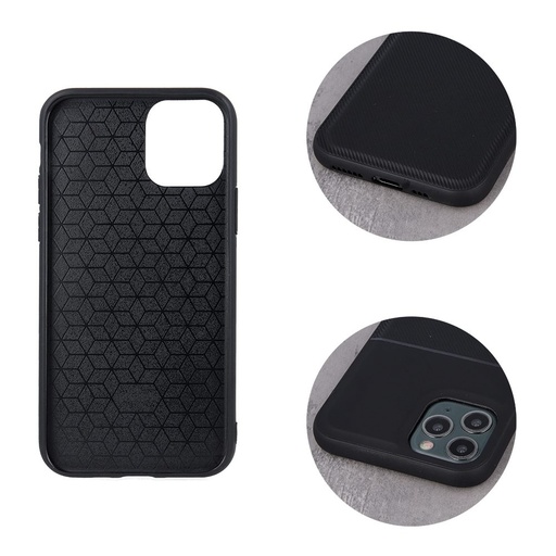 Samsung Galaxy A12 BIZNES silicon husă spate (Negru)