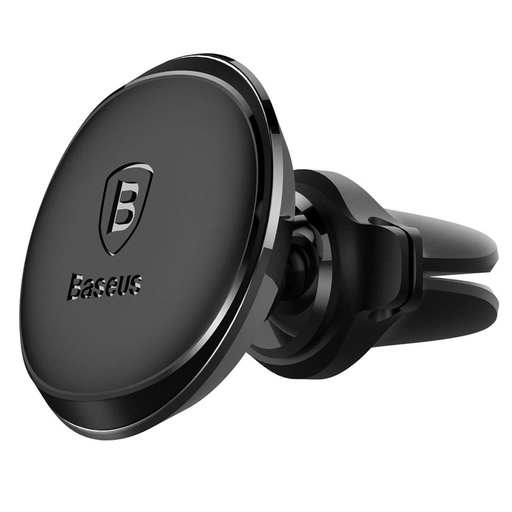 Baseus SUGX suport auto (pentru grilă ventilație), suport auto (pe grilă), magnetic, rotativ, negru, negru
